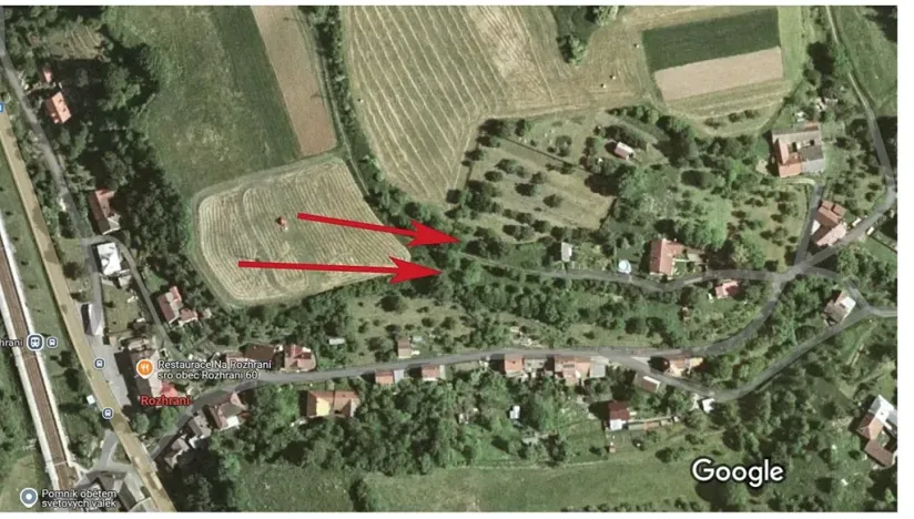 Prodej pozemku pro bydlení, Rozhraní, 7266 m2