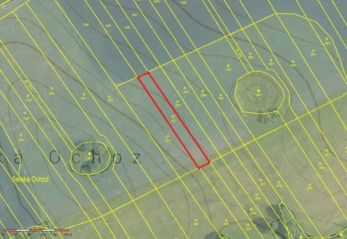 Prodej pole, Ostrov u Macochy, 3556 m2