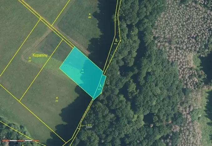 Prodej louky, Skalička, 2158 m2