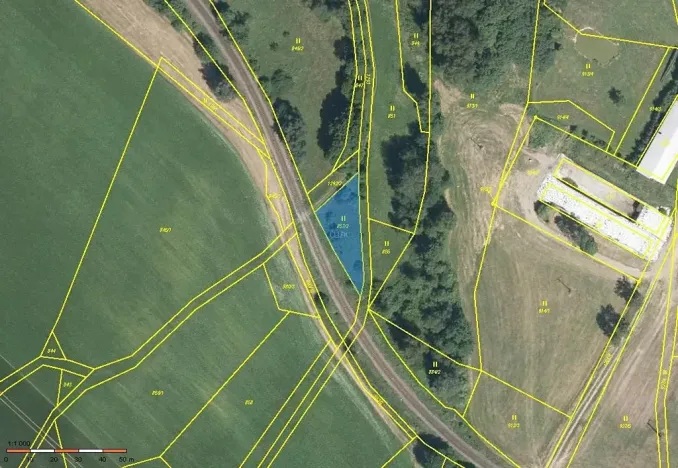 Prodej podílu pozemku, Pustá Kamenice, 960 m2