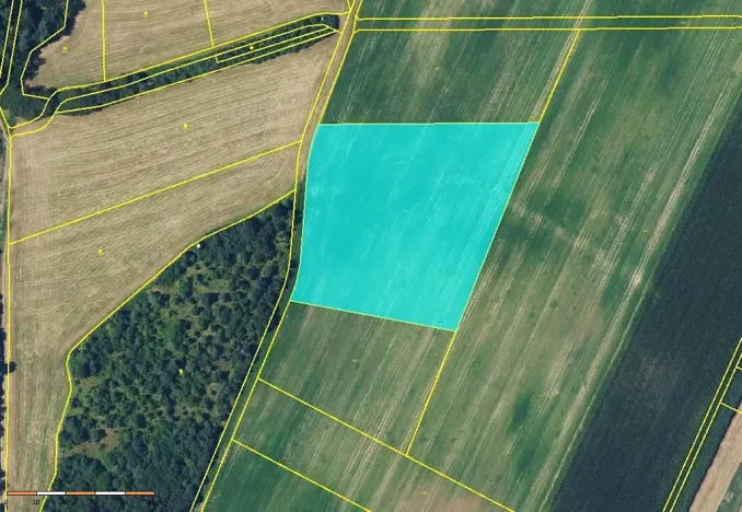 Prodej podílu pole, Bořitov, 9425 m2