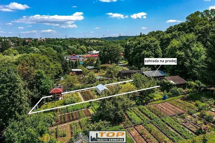 Prodej zahrady, Kadaň, Pokutická, 360 m2