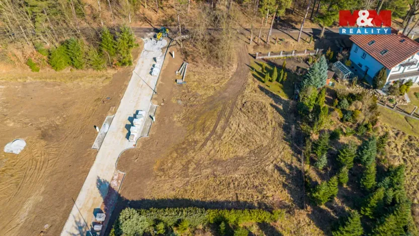 Prodej pozemku pro bydlení, Písek - Hradiště, 1276 m2