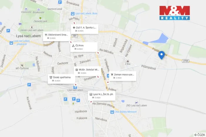 Prodej výrobních prostor, Lysá nad Labem, 122 m2