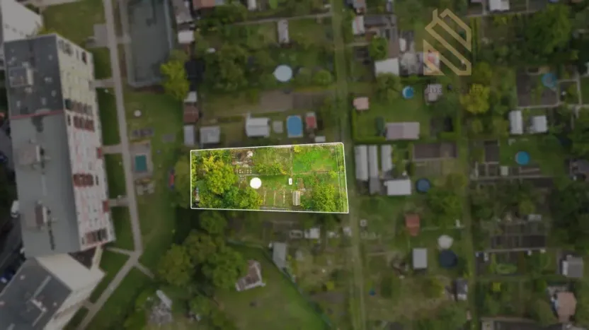 Prodej zahrady, Louny, 684 m2