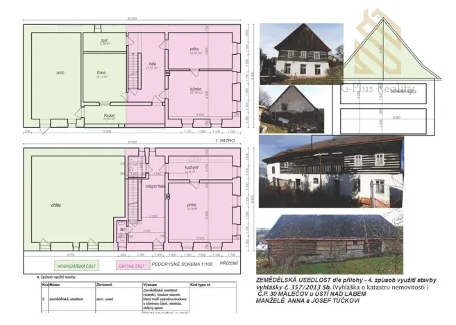 Prodej rodinného domu, Malečov, 328 m2