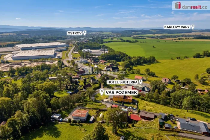 Prodej pozemku pro bydlení, Ostrov - Horní Žďár, 835 m2