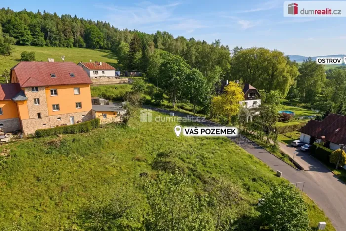 Prodej pozemku pro bydlení, Ostrov - Horní Žďár, 835 m2