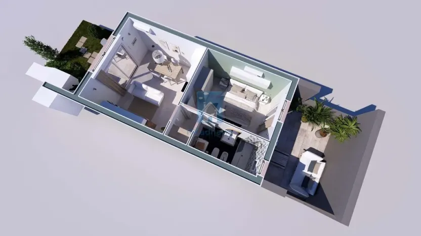 Prodej bytu 2+kk, Trinità d'Agultu e Vignola,Itálie, 60 m2