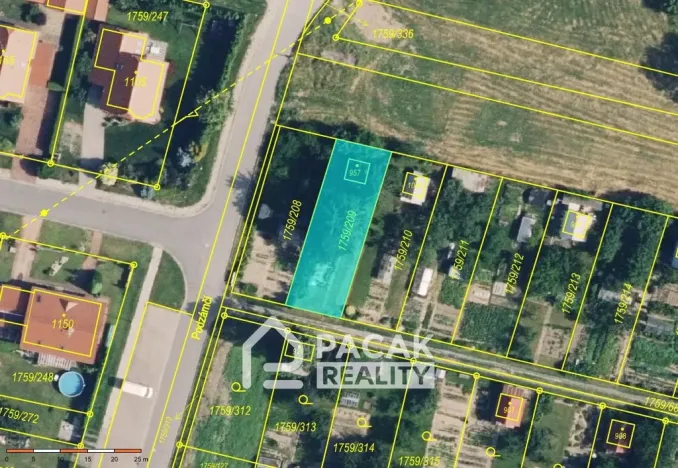 Prodej pozemku pro bydlení, Tovačov, Podzámčí, 337 m2