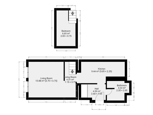 Pronájem bytu 1+1, Praha - Vršovice, Sevastopolská, 43 m2