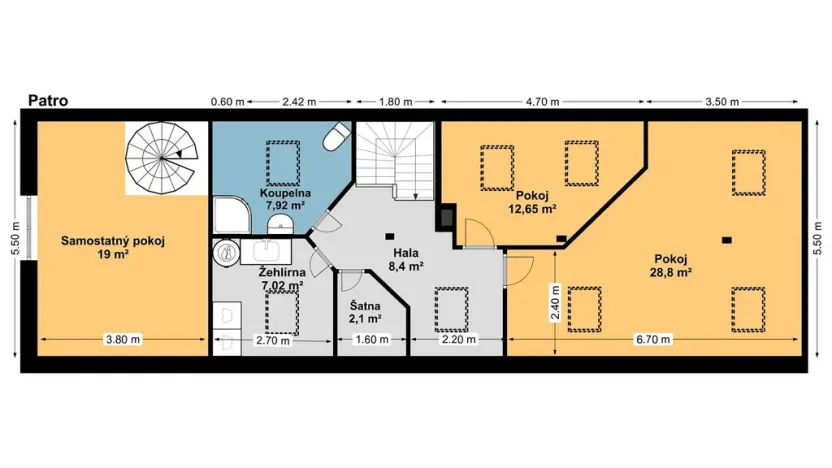 Prodej rodinného domu, Čtyřkoly, 180 m2