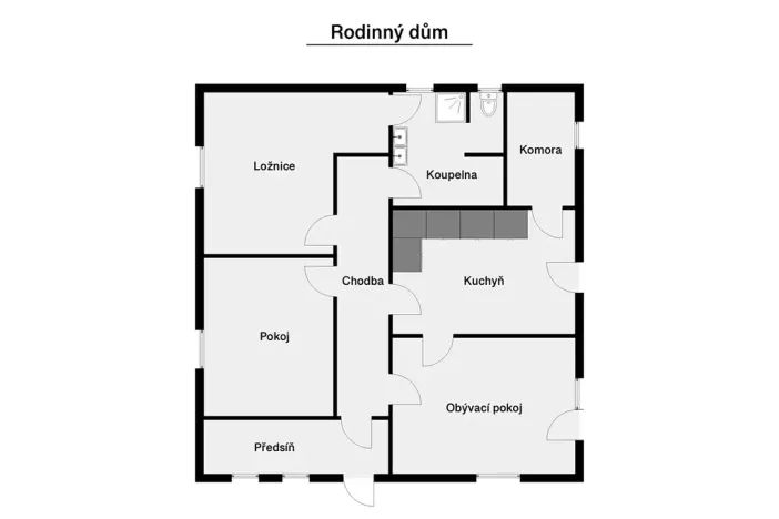 Prodej rodinného domu, Chyšky, 170 m2