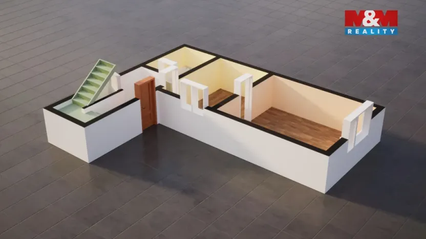 Prodej rodinného domu, Bečov, 85 m2