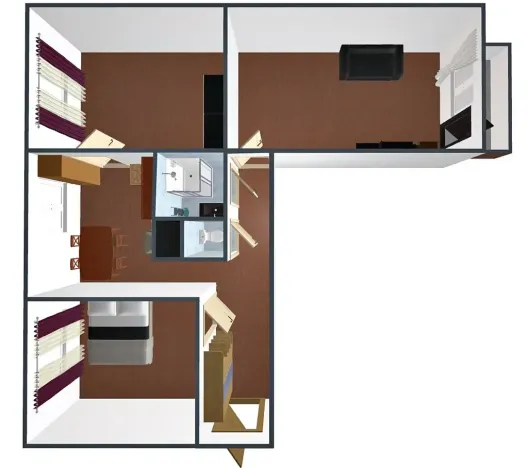 Prodej bytu 3+1, Hvozd, 74 m2