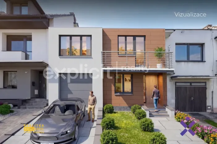 Prodej rodinného domu, Bojkovice, Bezručova čtvrť, 132 m2