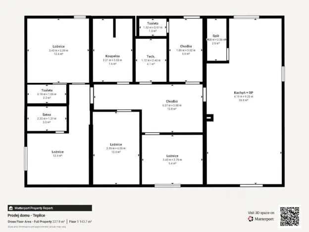 Prodej rodinného domu, Teplice - Trnovany, Na Bramši, 227 m2
