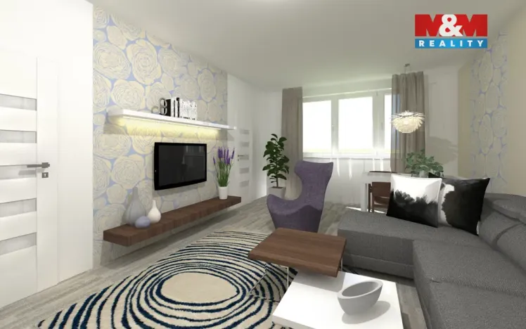 Prodej bytu 3+1, Jirkov, Alešova, 76 m2