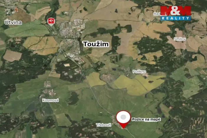Prodej pozemku pro bydlení, Toužim - Třebouň, 824 m2