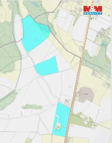 Prodej pole, Česká Lípa - Častolovice, 108302 m2