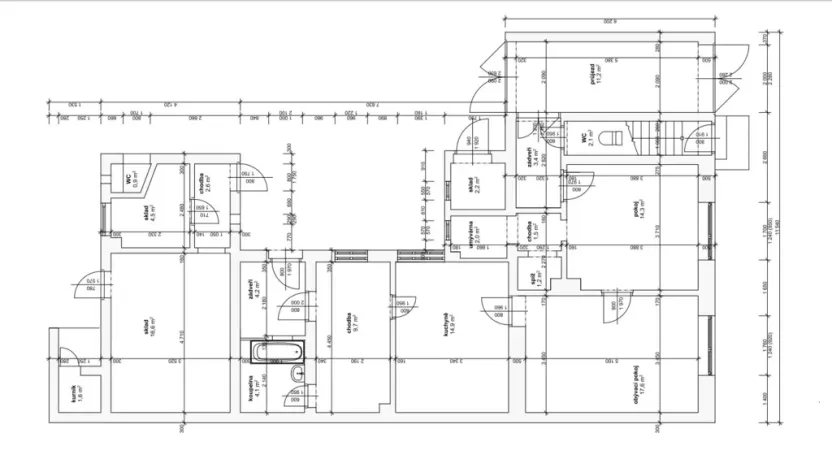 Prodej rodinného domu, Hrdějovice, Nemanická, 127 m2