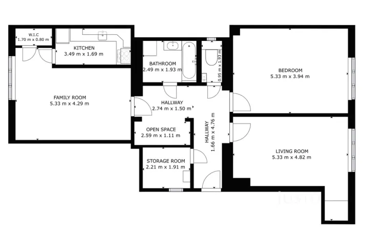Prodej bytu 3+1, Praha - Žižkov, Biskupcova, 88 m2