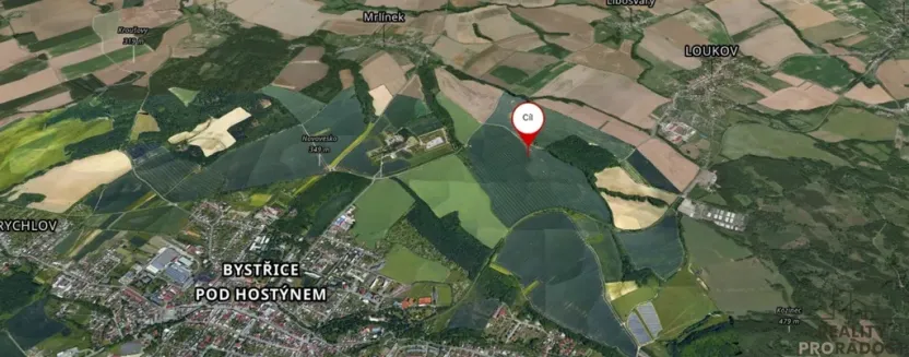 Prodej pole, Chvalčov, 6191 m2