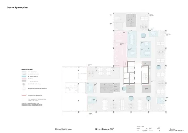 Pronájem kanceláře, Praha - Karlín, Rohanské nábřeží, 1104 m2