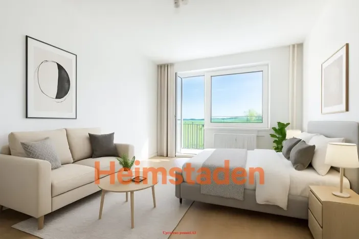 Pronájem bytu 1+kk, Ostrava - Zábřeh, Petruškova, 28 m2