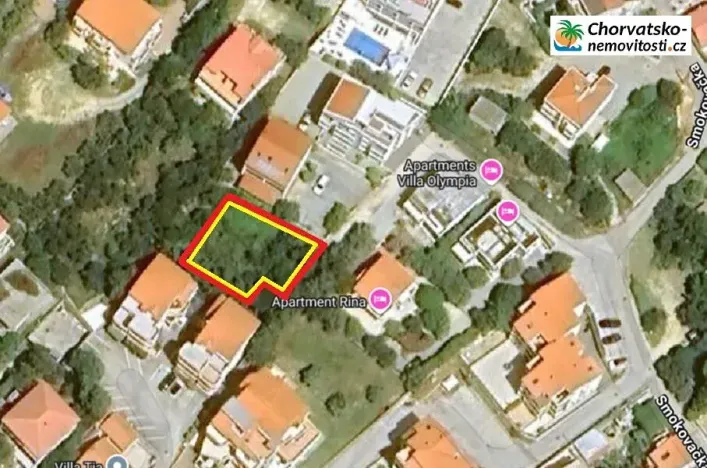 Prodej pozemku pro bydlení, Novalja, Chorvatsko, 577 m2