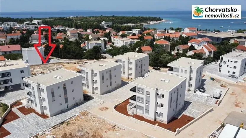 Prodej bytu 3+1, Novalja, Chorvatsko, 59 m2