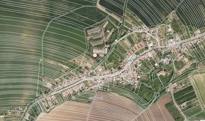 Prodej pozemku, Koryčany - Jestřabice, 1821 m2