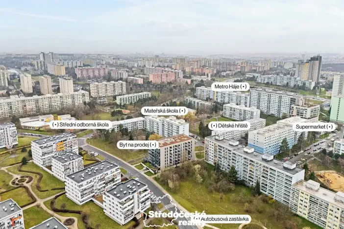 Prodej bytu 2+kk, Praha - Háje, Jurkovičova, 50 m2