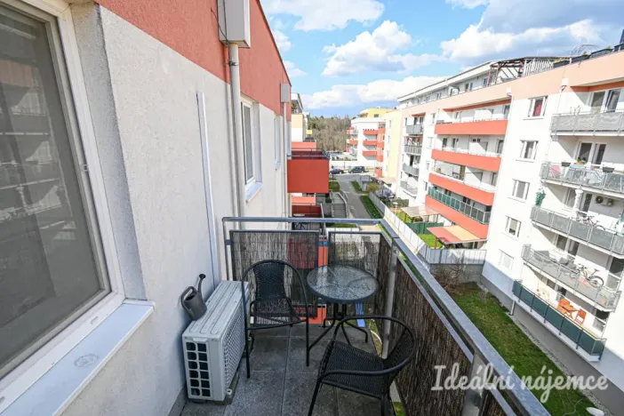 Pronájem bytu 2+kk, Brno, Listnatá, 47 m2