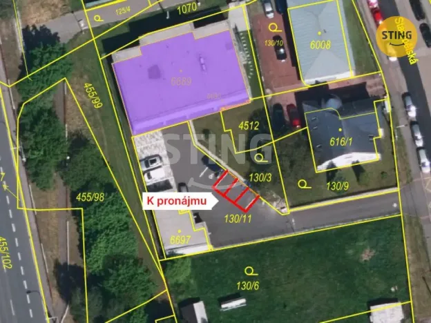 Pronájem komerčního pozemku, Ostrava - Zábřeh, 38 m2