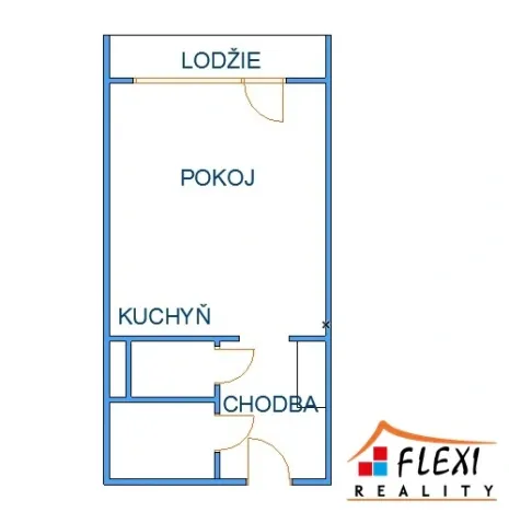 Pronájem bytu 1+kk, Ostrava, Gen. Píky, 28 m2