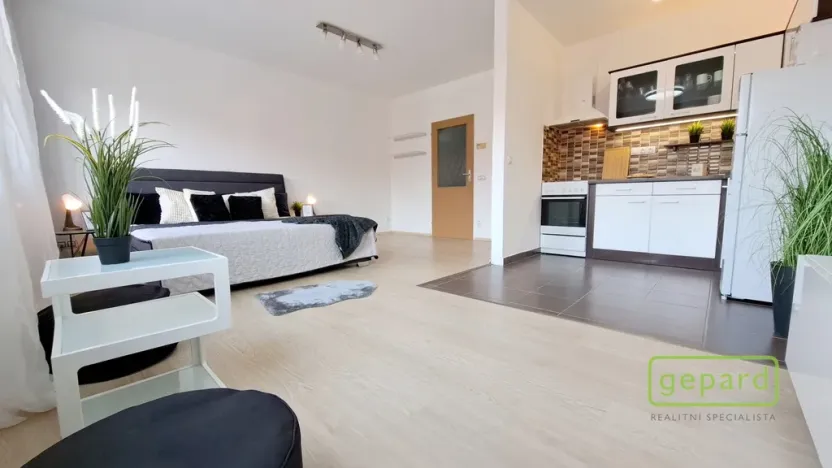 Pronájem bytu 1+kk, Brno, Keřová, 38 m2