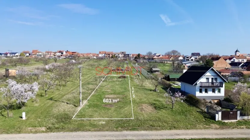 Prodej pozemku pro bydlení, Šakvice, 603 m2