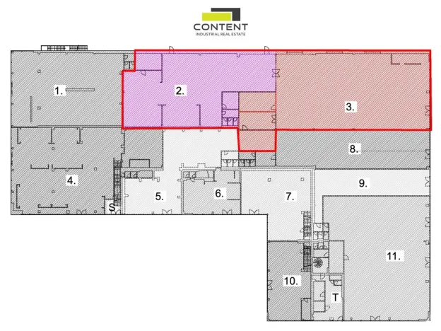 Pronájem obchodního prostoru, Čestlice, Průhonická, 961 m2