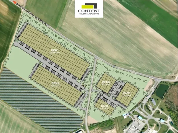 Pronájem výrobních prostor, Benátky nad Jizerou - Benátky nad Jizerou II, Průmyslová, 7921 m2