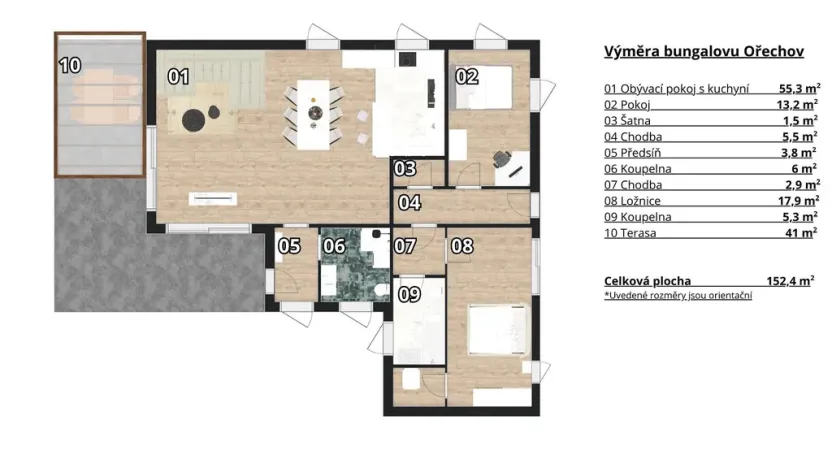Prodej rodinného domu, Ořechov, Brněnská, 230 m2