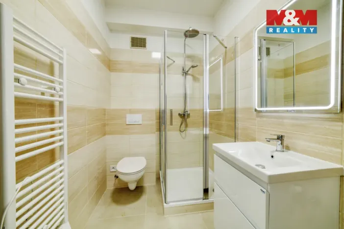 Pronájem bytu 2+kk, Mariánské Lázně - Úšovice, Palackého, 46 m2