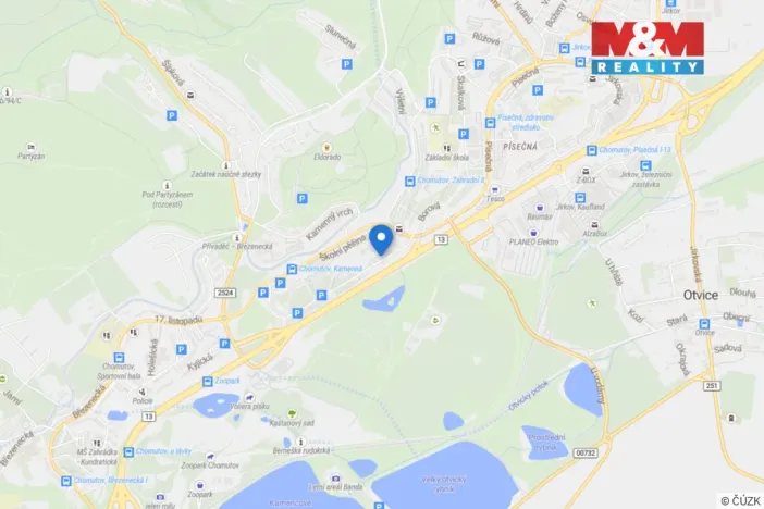 Prodej bytu 2+1, Chomutov, Kamenná, 59 m2