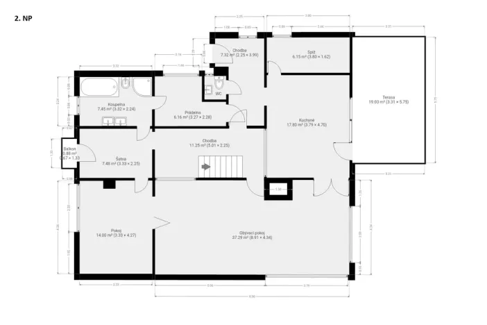 Prodej rodinného domu, Tatenice, 263 m2