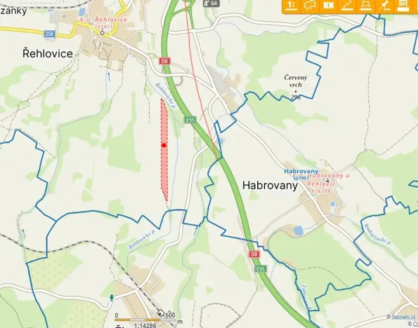 Prodej louky, Řehlovice, 112611 m2