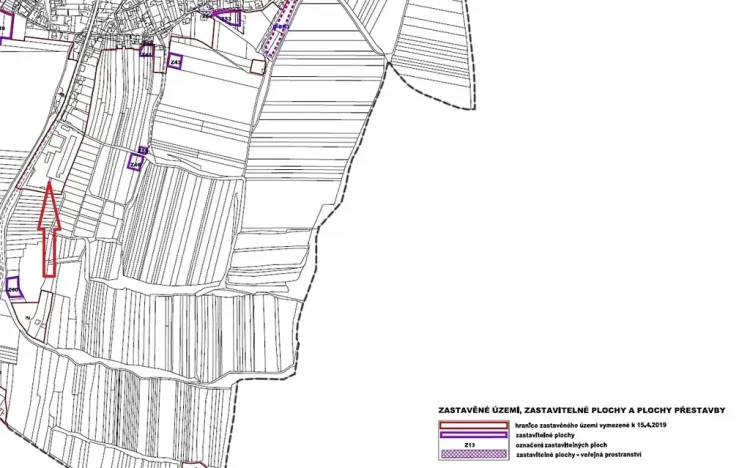 Prodej komerčního pozemku, Zaječí, 5838 m2