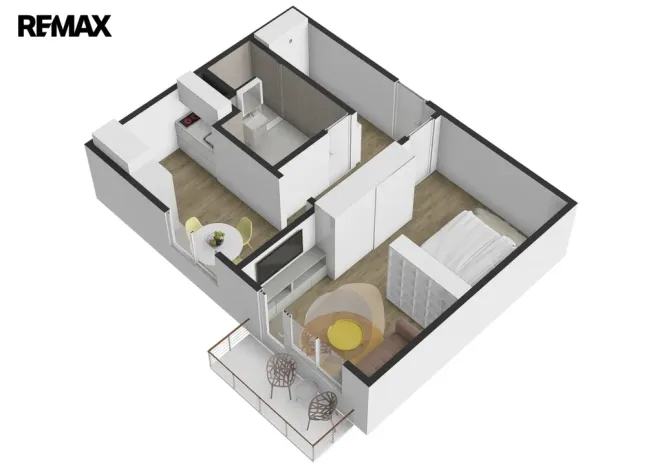 Prodej bytu 1+1, Brno - Bystrc, Kuršova, 42 m2