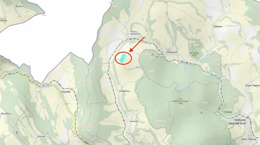 Prodej louky, Adršpach, 763928 m2