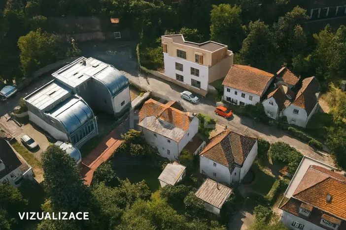 Prodej pozemku pro bydlení, Praha - Modřany, U čokoládoven, 653 m2