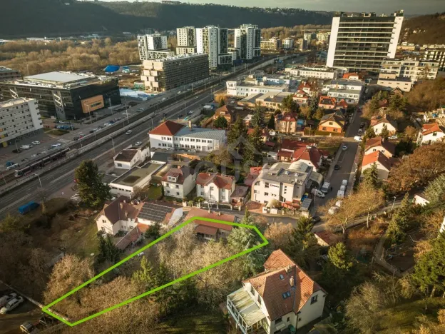 Prodej pozemku pro bydlení, Praha - Modřany, U čokoládoven, 653 m2